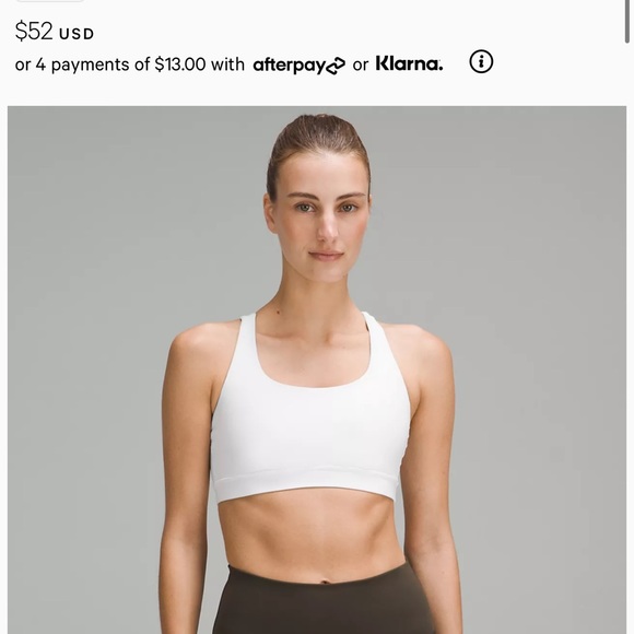 Lulu lemon sports bra - Picture 3 of 4
